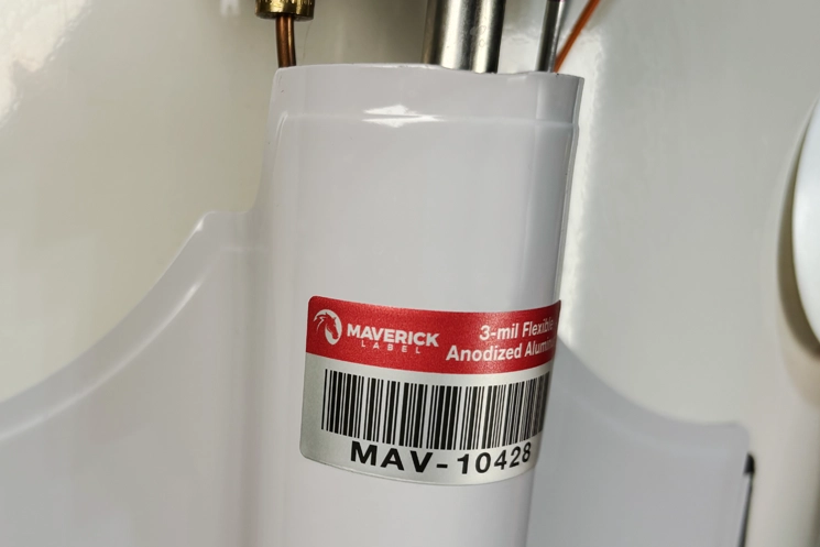 Anodized Metal Example Material Swatch